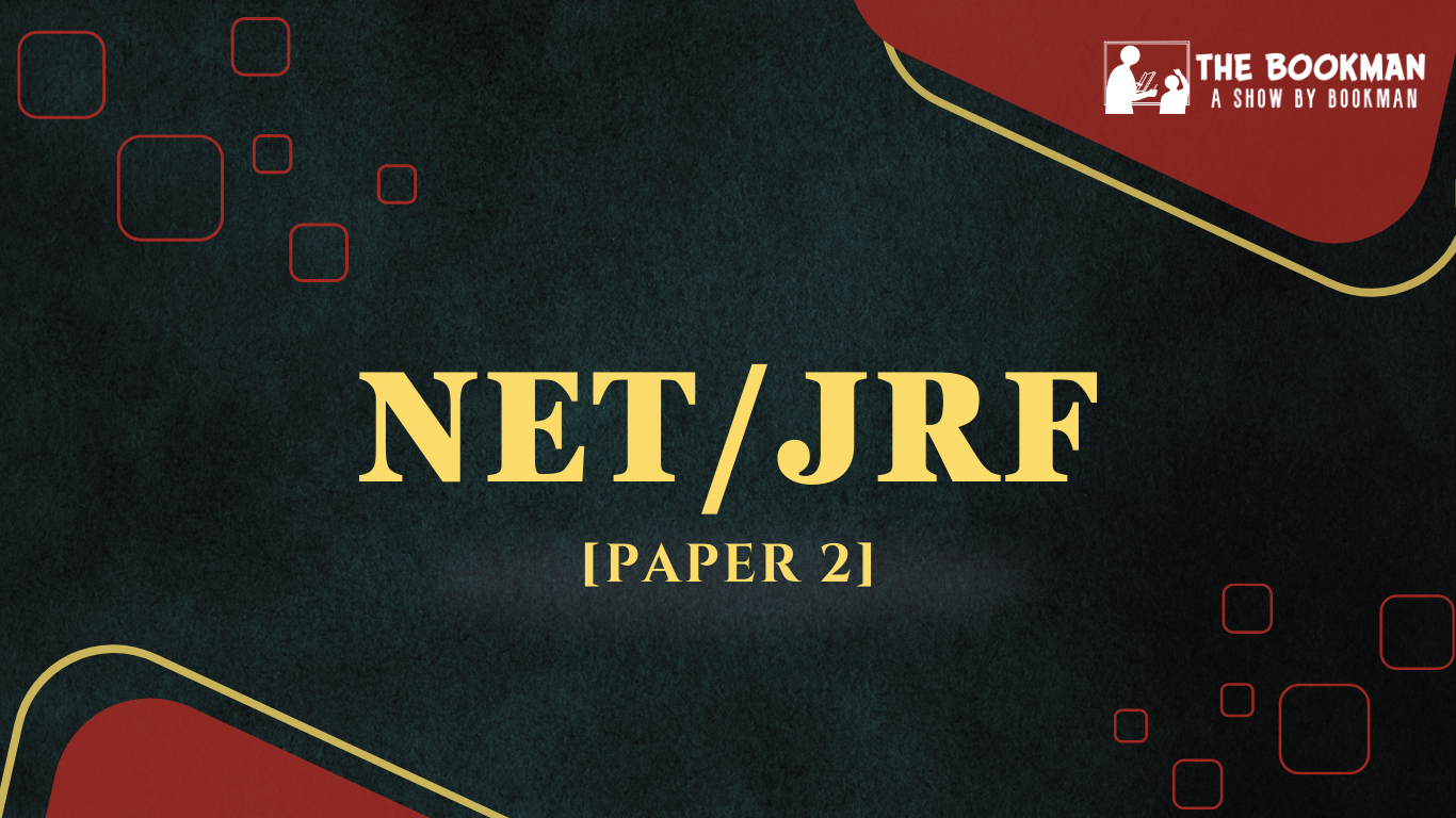 NET/JRF PAPER 2
